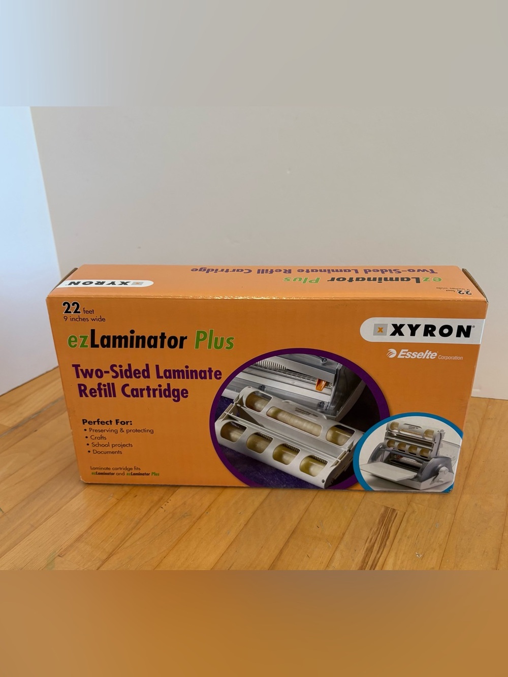 New Xyron Laminator Plus Two-Sided Refill Cartridge, 9” x 22’